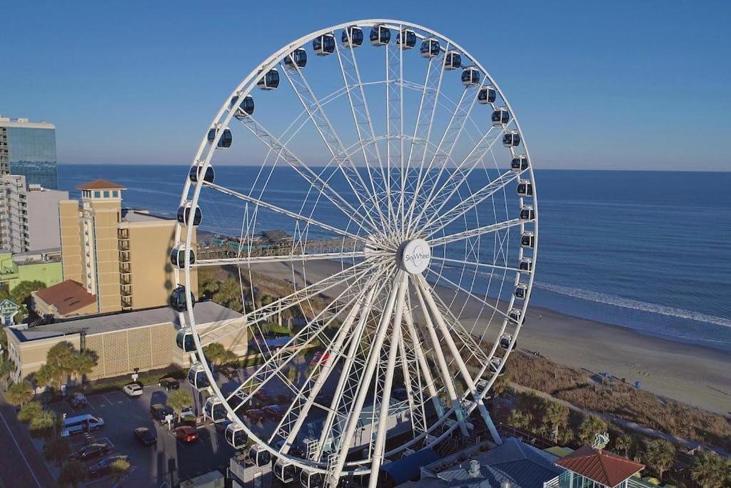 فيلا 2501 S Ocean Blvd, 1205 - Ocean Front Sleeps 6 شاطئ ميرتل المظهر الخارجي الصورة
