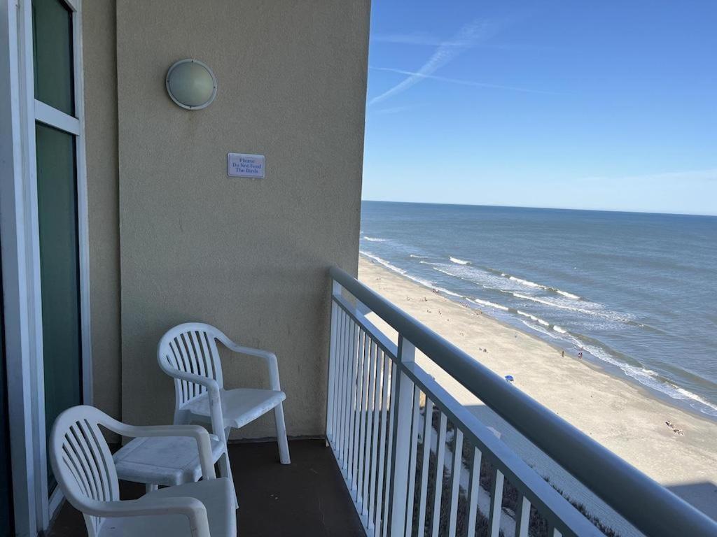 فيلا 2501 S Ocean Blvd, 1205 - Ocean Front Sleeps 6 شاطئ ميرتل المظهر الخارجي الصورة